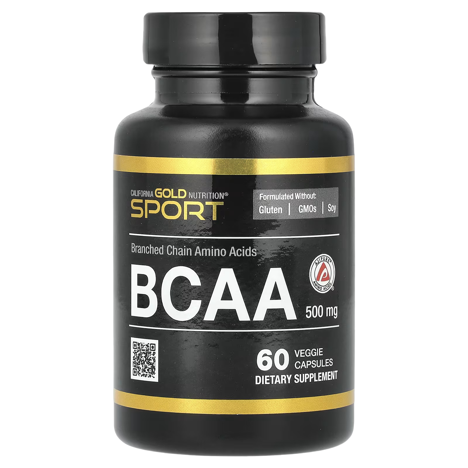 115_1775855323984 California Gold Nutrition, BCAA, AjiPureĀ® Branched Chain Amino Acids 211 with L-Leucine, L-Isoleucine, and L-Valine, 500 mg, 60 Veggie Capsules - Image 1