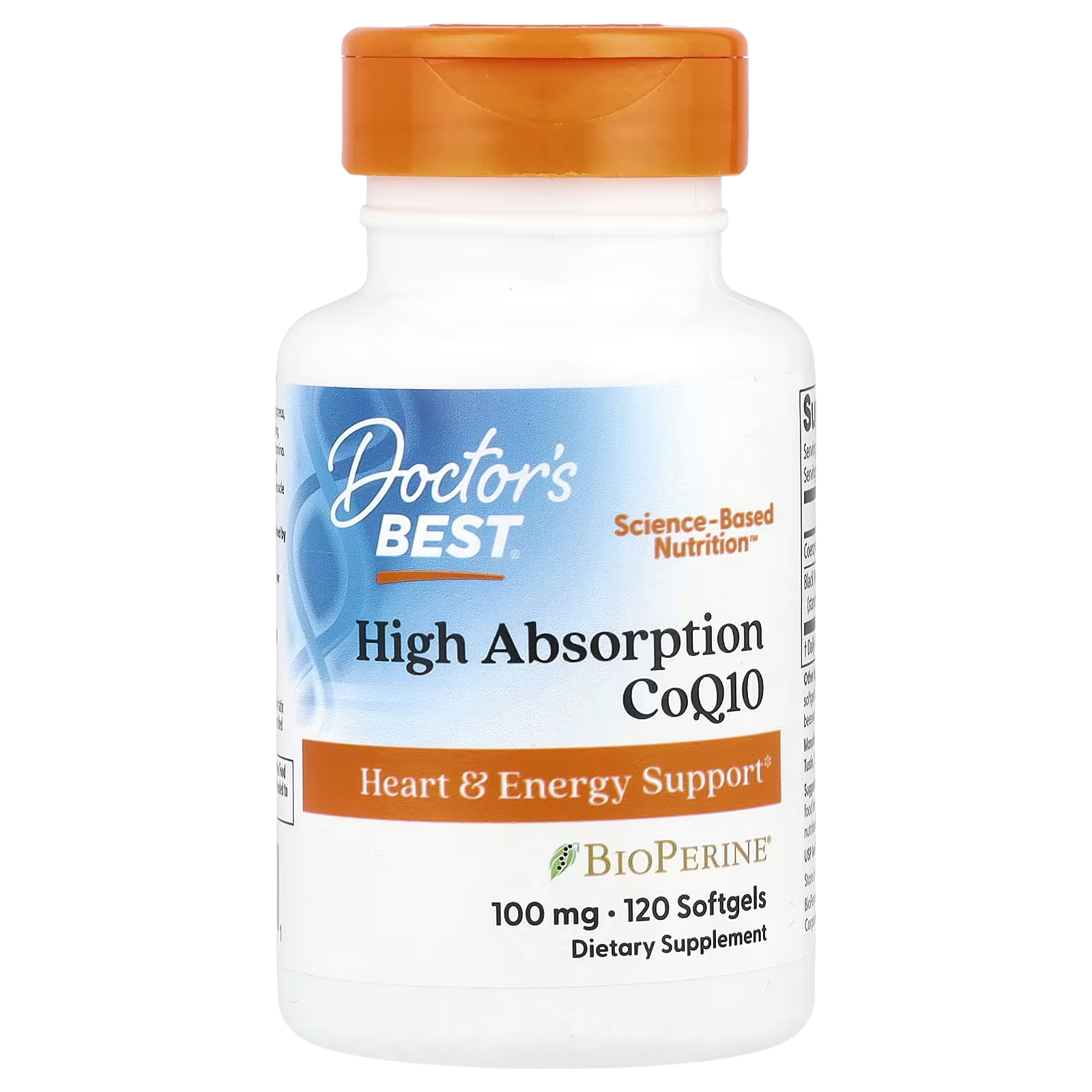 131_1775853962883 Doctor's Best, High Absorption CoQ10, 100 mg, 120 Softgels - Image 1