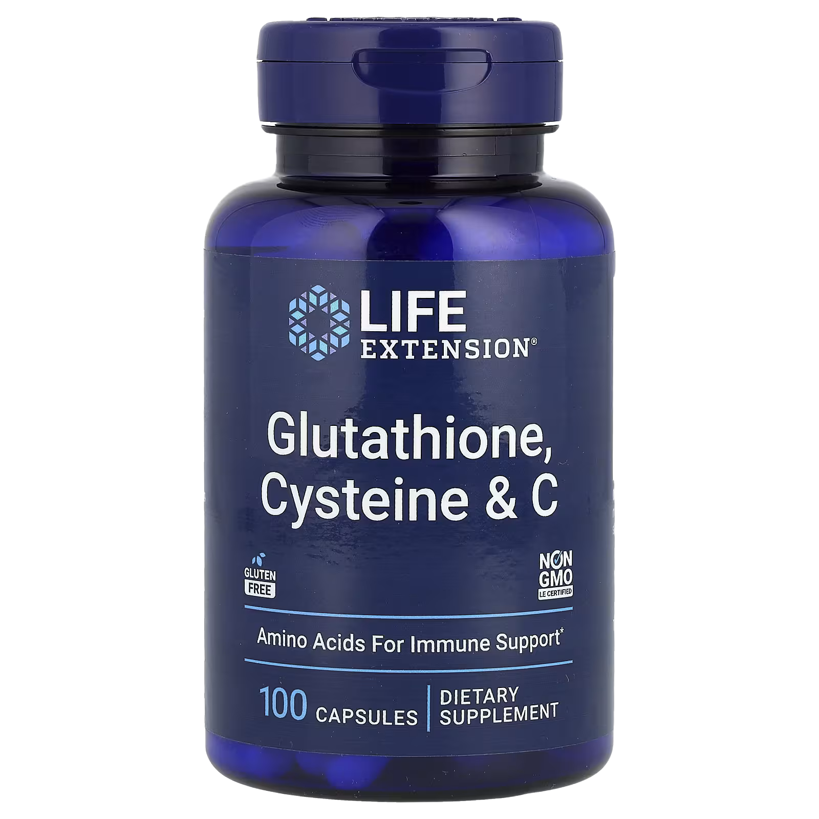 145_1775853298021 Life Extension, Glutathione, Cysteine & C, 100 Capsules - Image 1