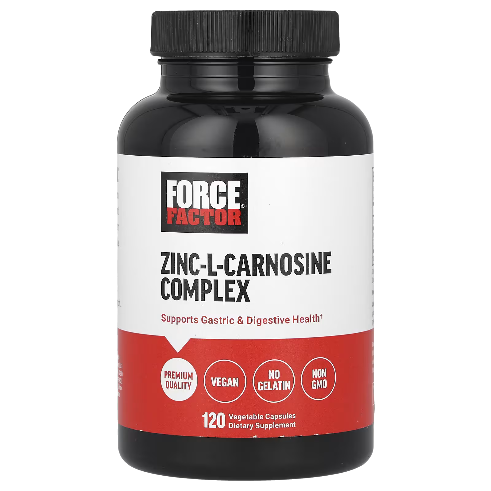 16_1775851649237 Force Factor, Zinc-L-Carnosine Complex, 120 Vegetable Capsules - Image 1