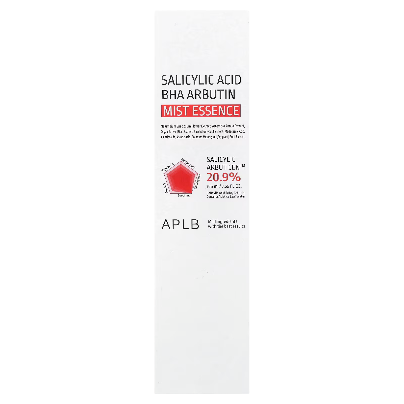 18_1775854389172 APLB, Salicylic Acid BHA Arbutin Mist Essence, 3.55 fl oz (105 ml) - Image 1