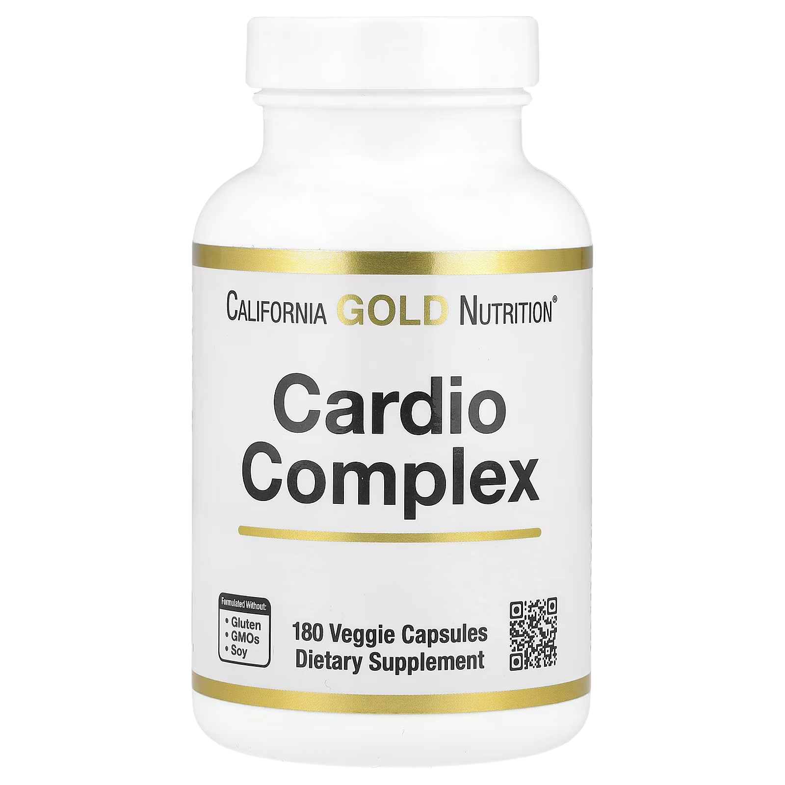 1_1775848157836 California Gold Nutrition, Cardio Complex with CardioAmino Blend, CardioPhyto Blend and Coenzyme Q10, 180 Veggie Capsules - Image 1