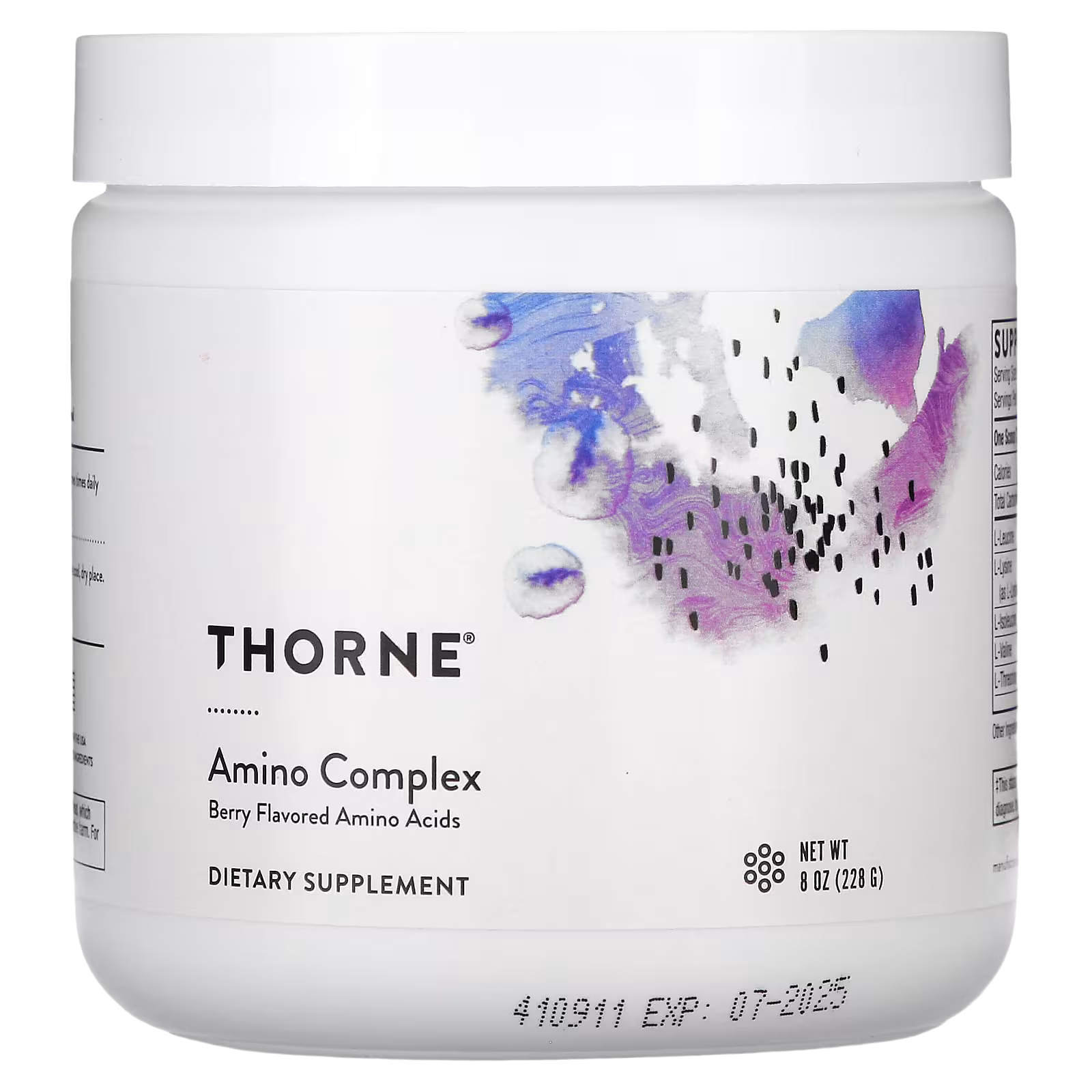 1_1775848190113 Thorne, Amino Complex, Berry, 8 oz (228 g) - Image 1