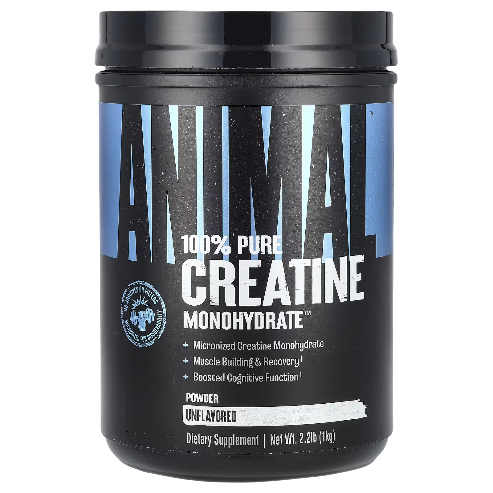 24_1775848672828 Animal, 100% Pure Creatine Monohydrate™ Powder, Unflavored, 2.2 lb (1 kg) - Image 1