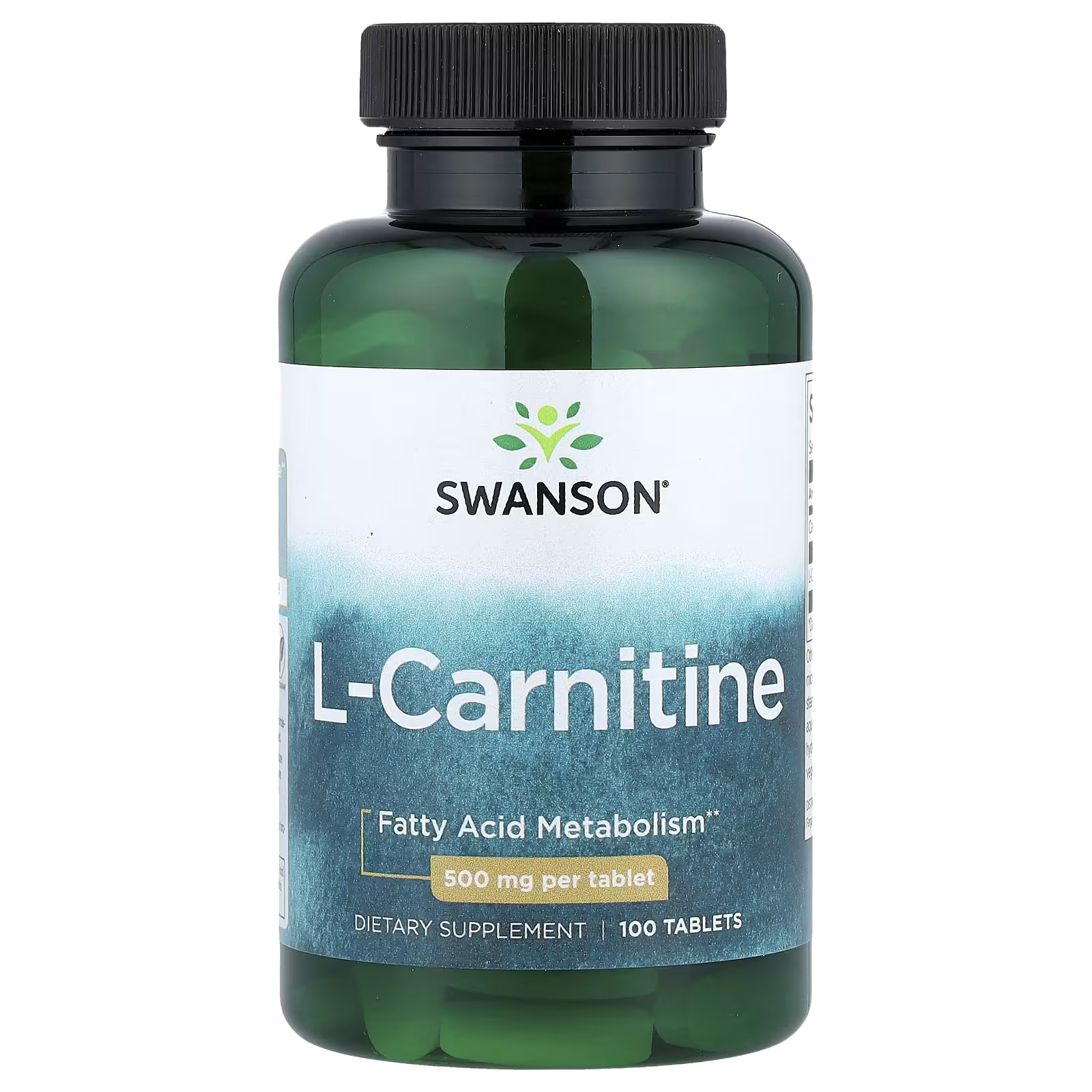 24_1775855359979 Swanson, L-Carnitine, 100 Tablets - Image 1