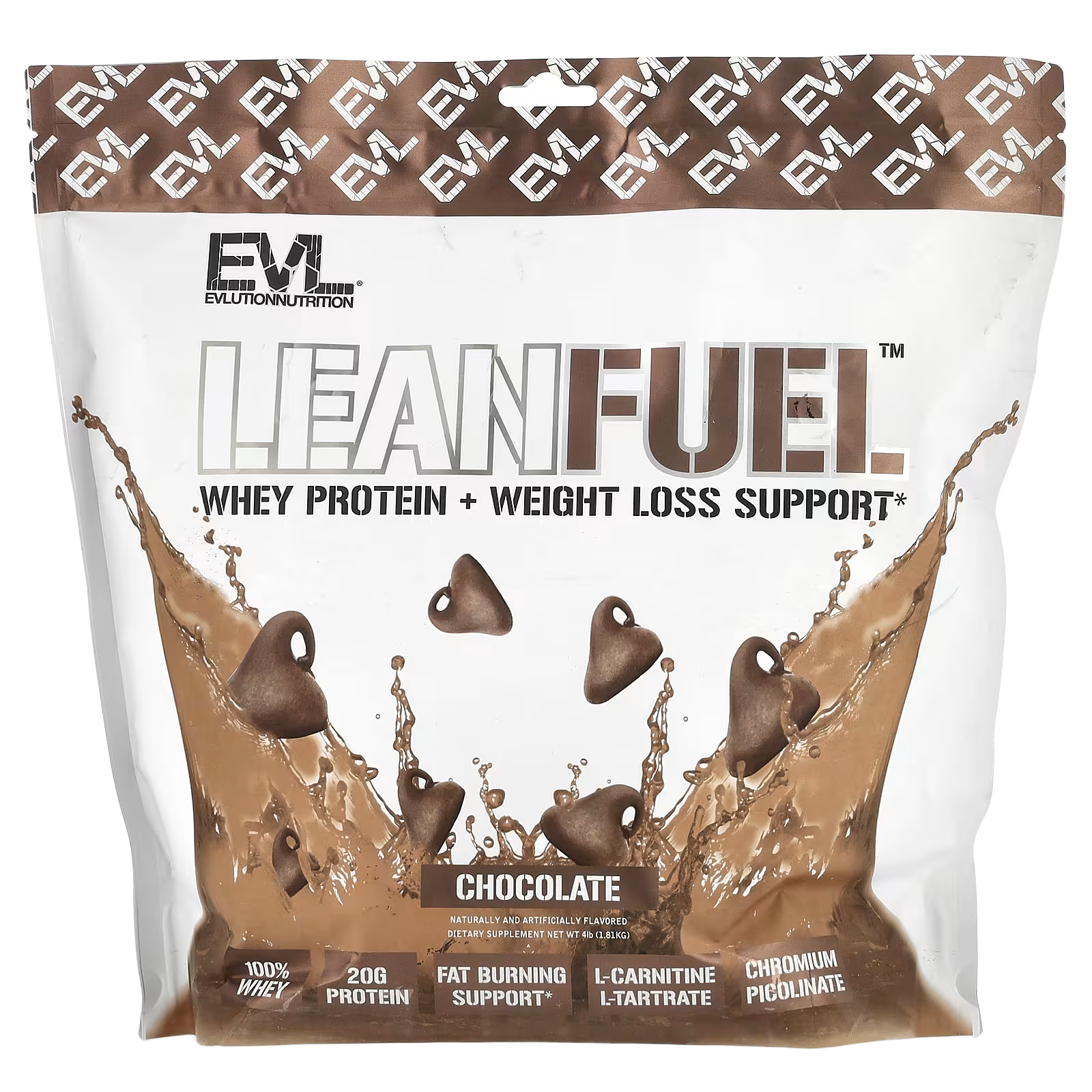 2_1775852061194 EVLution Nutrition, LeanFuel™, Chocolate, 4 lb (1.81 kg) - Image 1