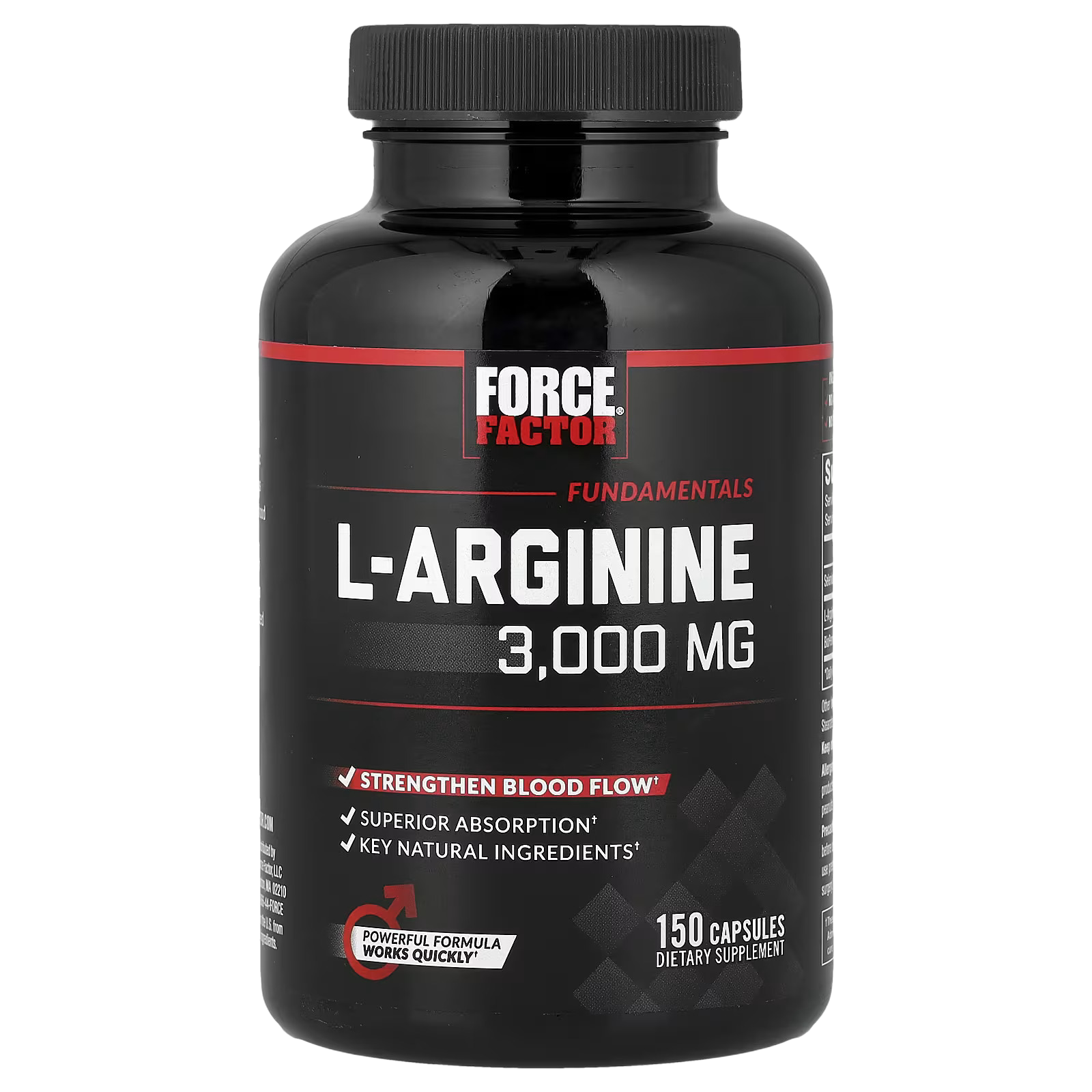 37_1775855340419 Force Factor, L-Arginine, 150 Capsules - Image 1