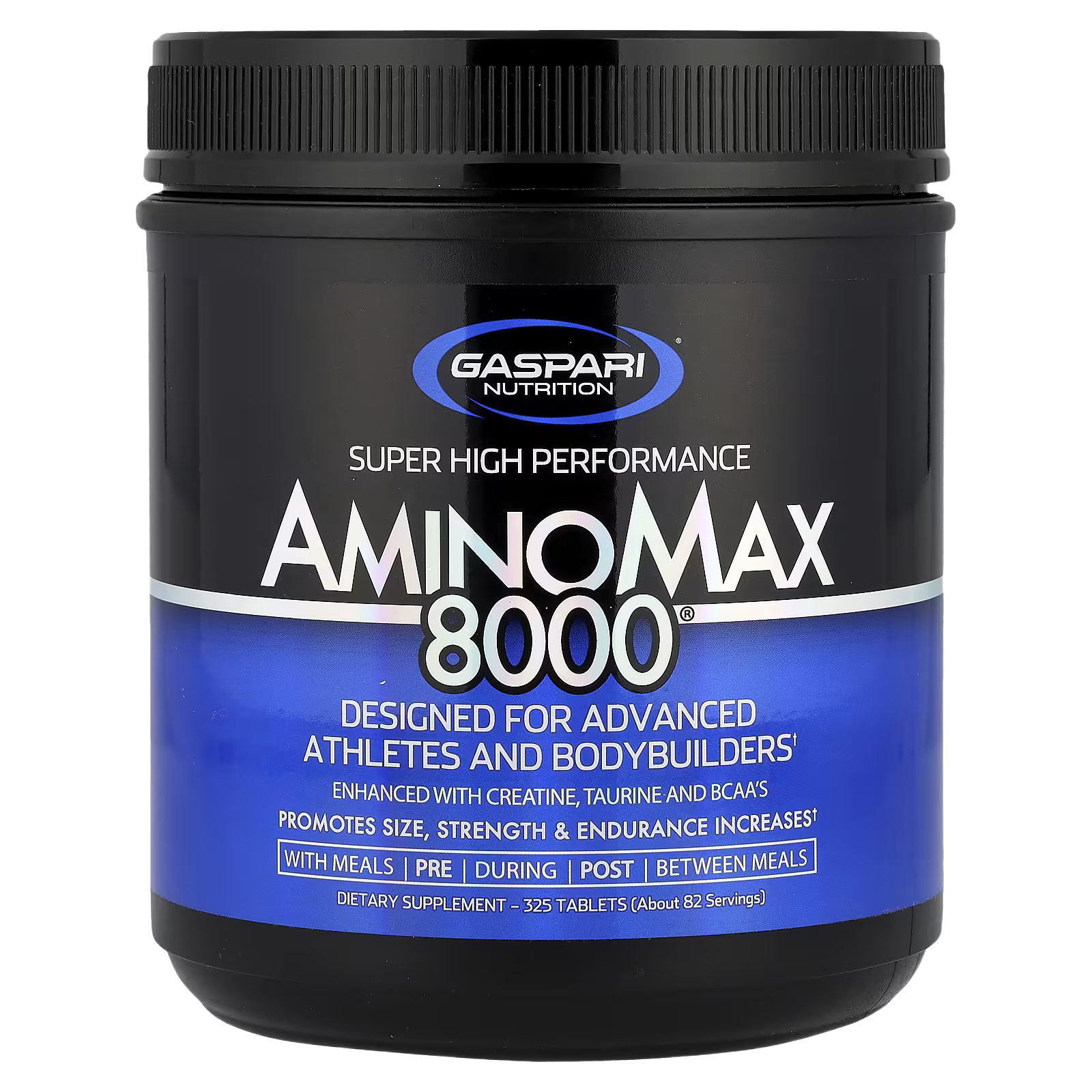 40_1775848163943 Gaspari Nutrition, AminoMax 8000®, 325 Tablets - Image 1