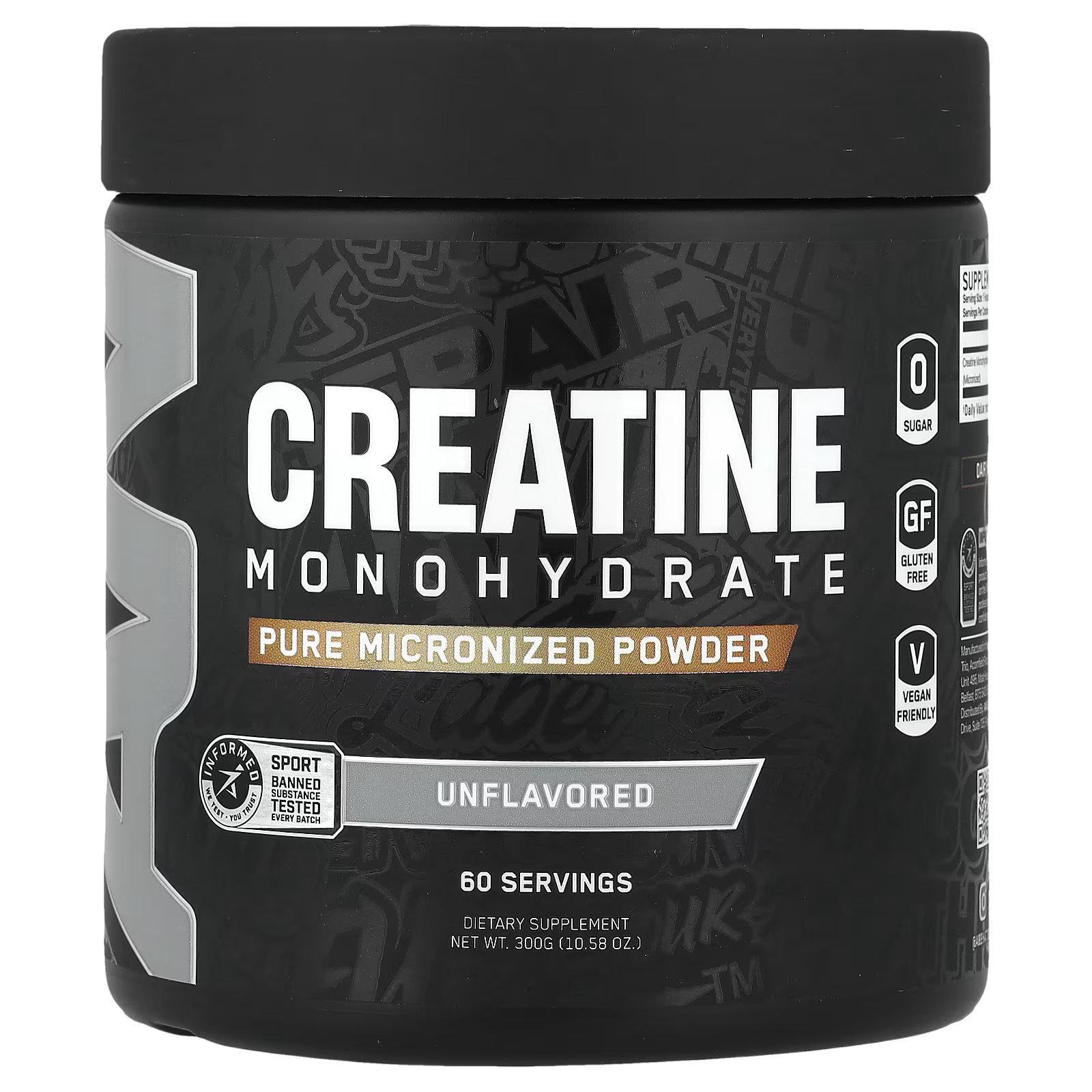 40_1775848668708 ABE, Creatine Monohydrate, Pure Micronized Powder, Unflavored, 10.58 oz (300 g) - Image 1