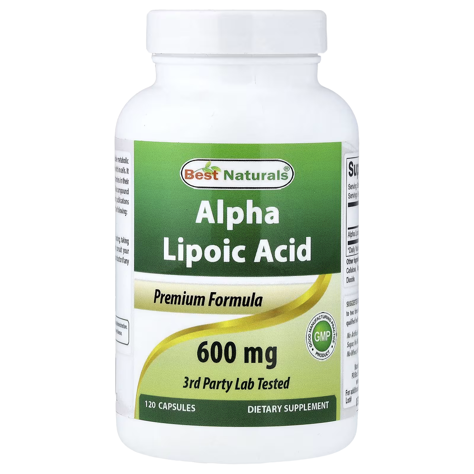 42_1775853951556 Best Naturals, Alpha Lipoic Acid, 600 mg, 240 Capsules - Image 1