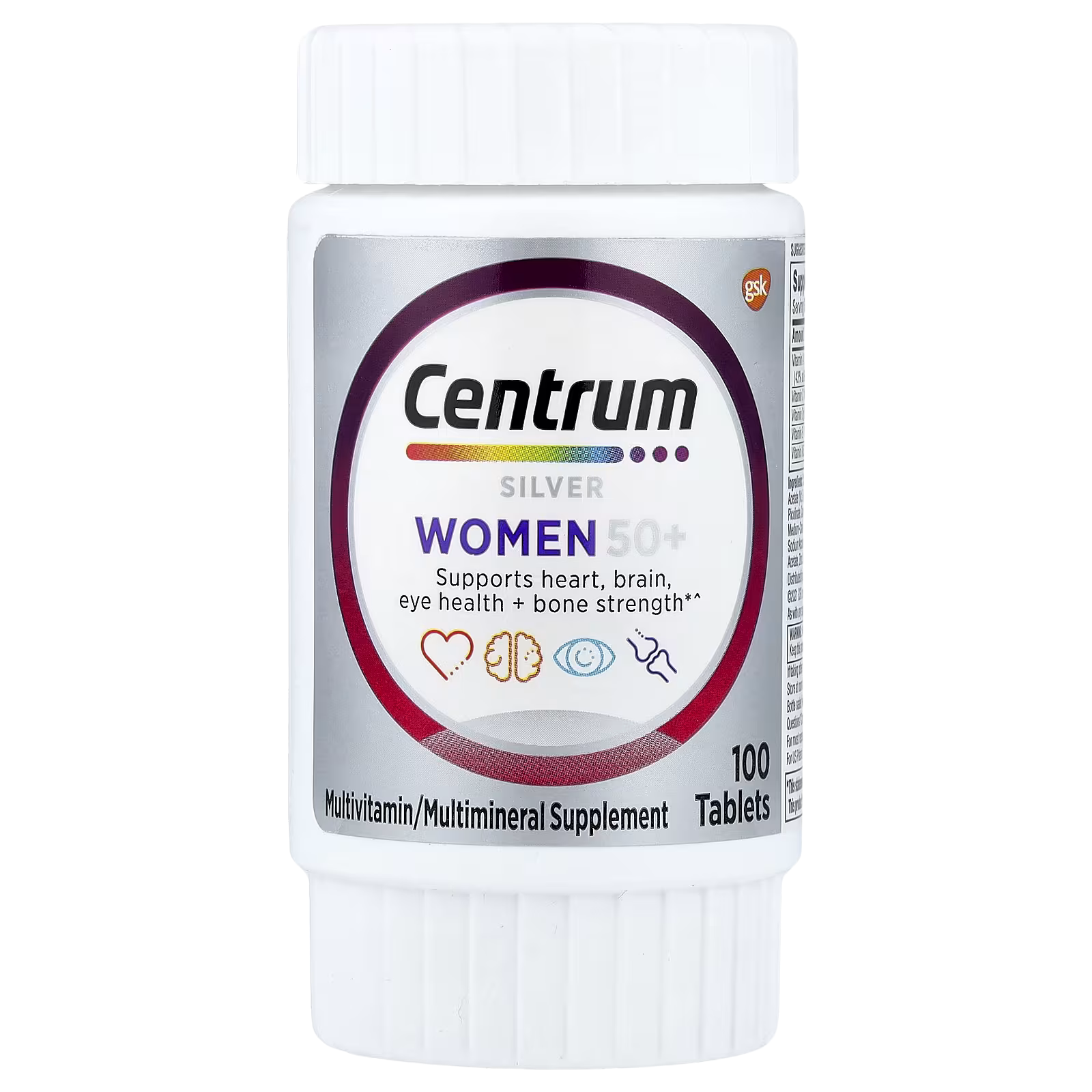 49_1775851644608 Centrum, Silver Women 50+ Multivitamin, 100 Tablets - Image 1