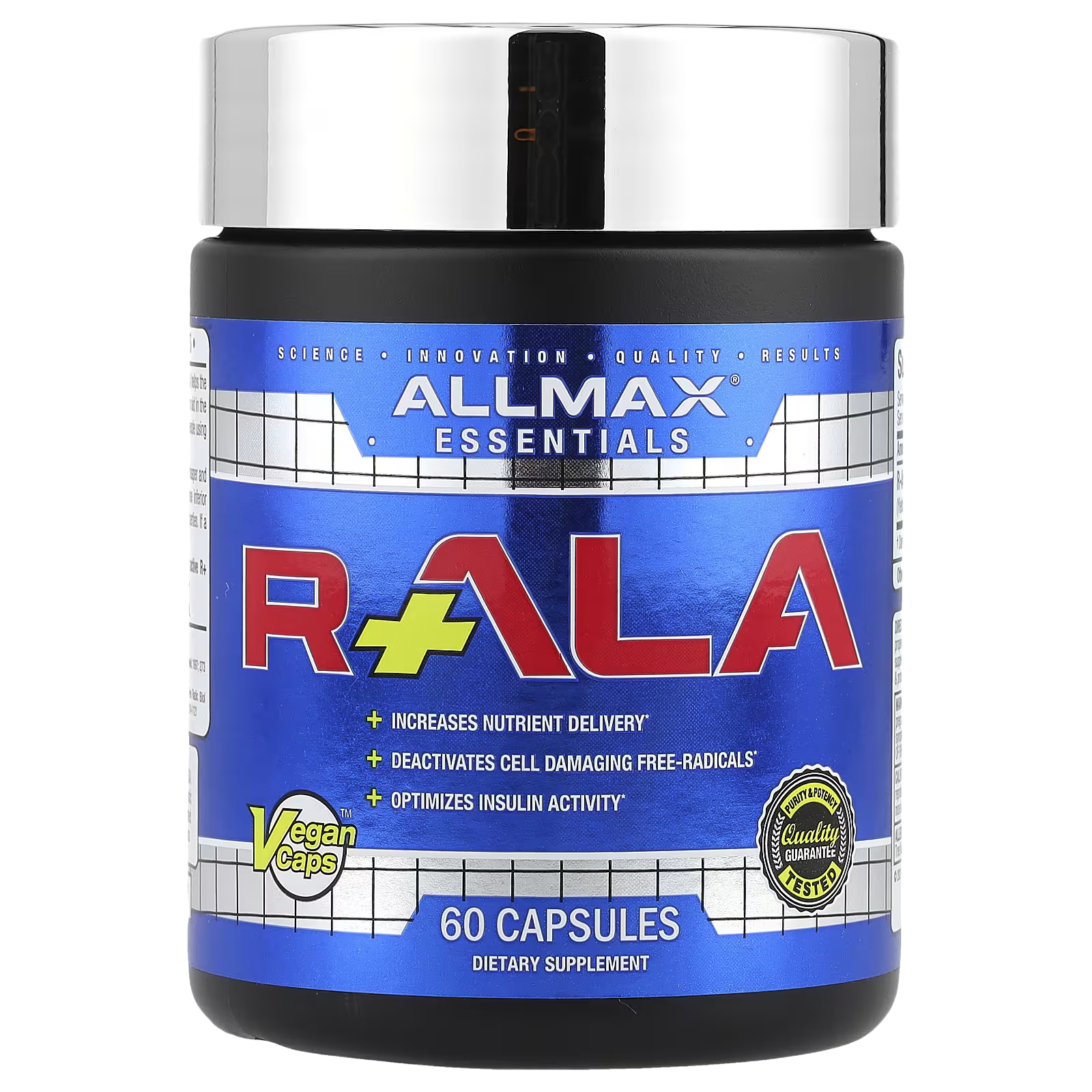 55_1775853948987 ALLMAX, R+ALA, 150 mg , 60 Capsules - Image 1