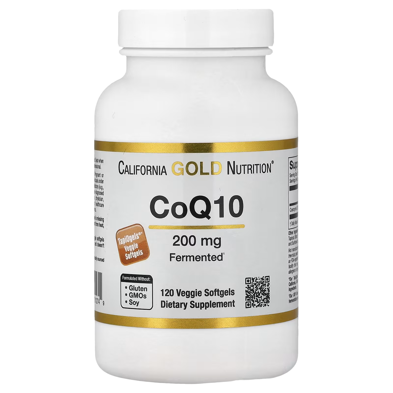 83_1775853956708 California Gold Nutrition, CoQ10, 200 mg, 120 Veggie Softgels - Image 1