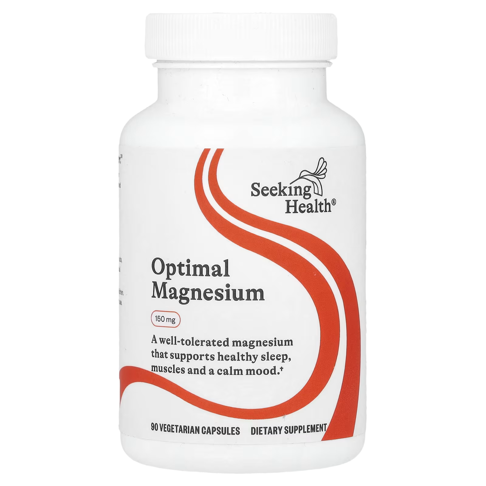 96_1775851671879 Seeking Health, Optimal Magnesium, 150 mg, 90 Vegetarian Capsules - Image 1