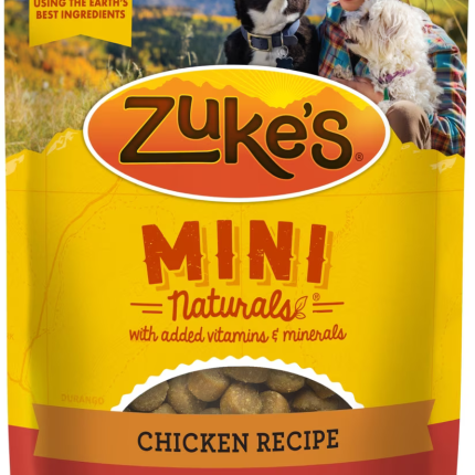 Zuke's Mini Naturals Chicken Recipe Training Dog Treats, 16oz pouch